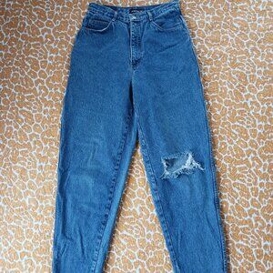 Jordache Jeans Vtg Mom High Waist Taper Baggy 90s